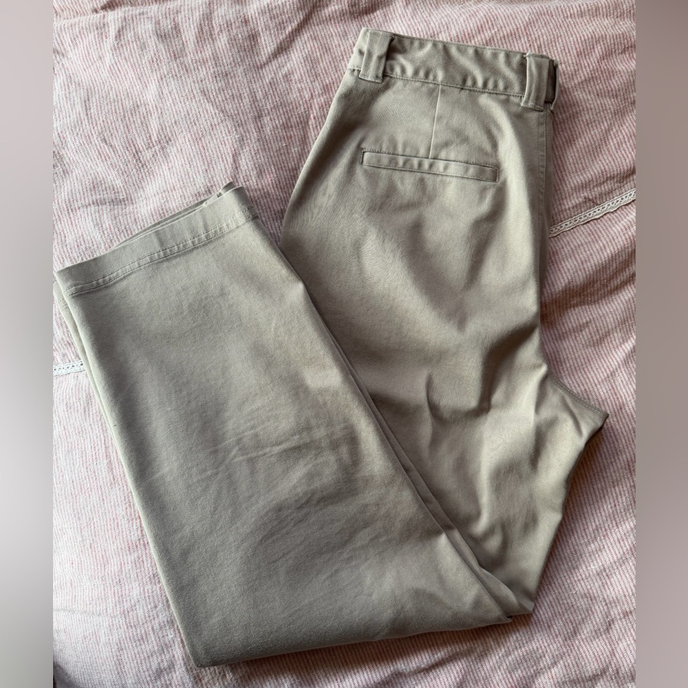 Vans Relaxed High Waist Wide Leg Chino Pants Women's 27